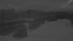 Dojezd hlavní sjezdovky