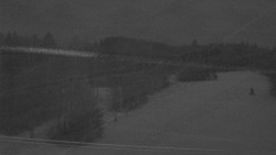 Dojezd hlavní sjezdovky