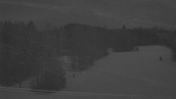 Dojezd hlavní sjezdovky