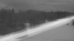 Dojezd hlavní sjezdovky