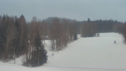 Dojezd hlavní sjezdovky