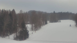 Dojezd hlavní sjezdovky