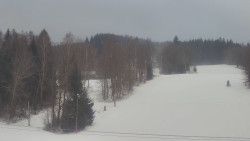 Dojezd hlavní sjezdovky