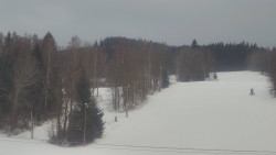 Dojezd hlavní sjezdovky