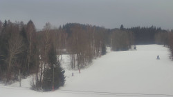 Dojezd hlavní sjezdovky