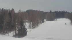 Dojezd hlavní sjezdovky