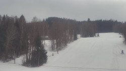 Dojezd hlavní sjezdovky