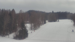 Dojezd hlavní sjezdovky