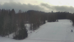 Dojezd hlavní sjezdovky