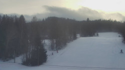 Dojezd hlavní sjezdovky