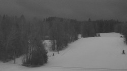 Dojezd hlavní sjezdovky