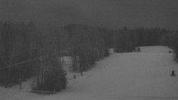 Dojezd hlavní sjezdovky