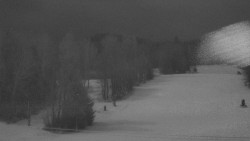 Dojezd hlavní sjezdovky