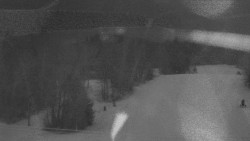 Dojezd hlavní sjezdovky