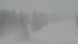 Dojezd hlavní sjezdovky