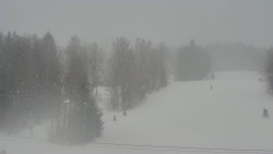 Dojezd hlavní sjezdovky