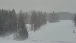 Dojezd hlavní sjezdovky