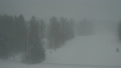 Dojezd hlavní sjezdovky