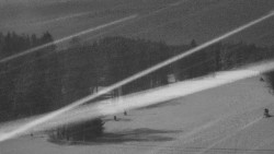 Dojezd hlavní sjezdovky