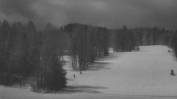 Dojezd hlavní sjezdovky