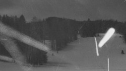 Dojezd hlavní sjezdovky