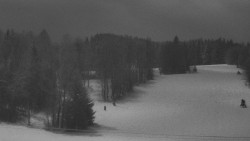 Dojezd hlavní sjezdovky