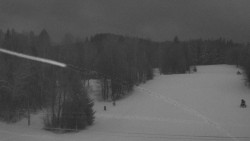 Dojezd hlavní sjezdovky