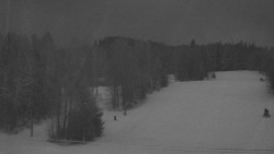 Dojezd hlavní sjezdovky