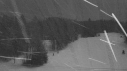 Dojezd hlavní sjezdovky