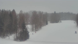 Dojezd hlavní sjezdovky