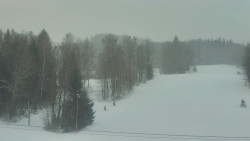 Dojezd hlavní sjezdovky