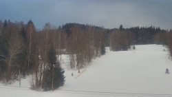 Dojezd hlavní sjezdovky