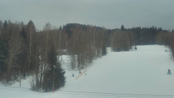 Dojezd hlavní sjezdovky