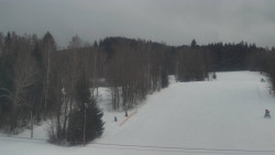 Dojezd hlavní sjezdovky