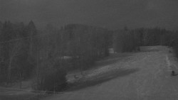 Dojezd hlavní sjezdovky