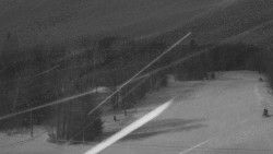 Dojezd hlavní sjezdovky