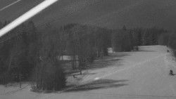 Dojezd hlavní sjezdovky