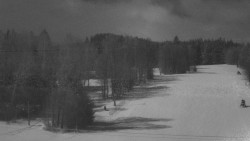 Dojezd hlavní sjezdovky