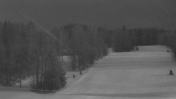 Dojezd hlavní sjezdovky