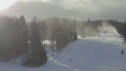 Dojezd hlavní sjezdovky