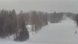 Dojezd hlavní sjezdovky