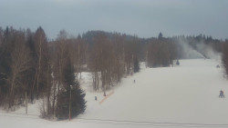 Dojezd hlavní sjezdovky