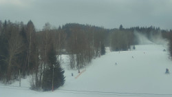 Dojezd hlavní sjezdovky