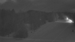 Dojezd hlavní sjezdovky