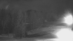 Dojezd hlavní sjezdovky