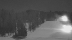 Dojezd hlavní sjezdovky