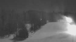 Dojezd hlavní sjezdovky