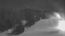 Dojezd hlavní sjezdovky