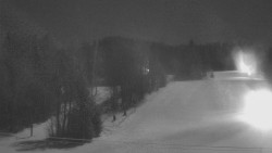 Dojezd hlavní sjezdovky