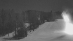 Dojezd hlavní sjezdovky